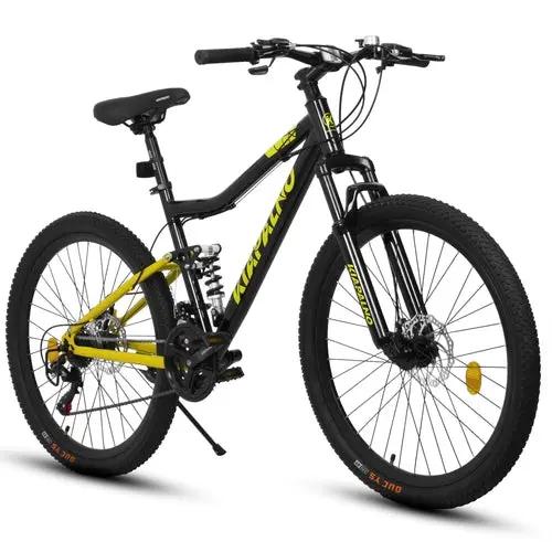 TerraRush™ – 26" Mountain Bike with Shock Absorber & 21-Speed Carmine Juneberry