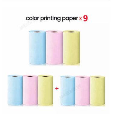 Portable Mini Thermal Label Printer Home Photo Printer Student Wrong Question Printer Bluetooth-compatible Mini Label Printer Price Tag - Shenanigans