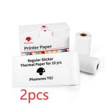 Portable Mini Thermal Label Printer Home Photo Printer Student Wrong Question Printer Bluetooth-compatible Mini Label Printer Price Tag - Shenanigans