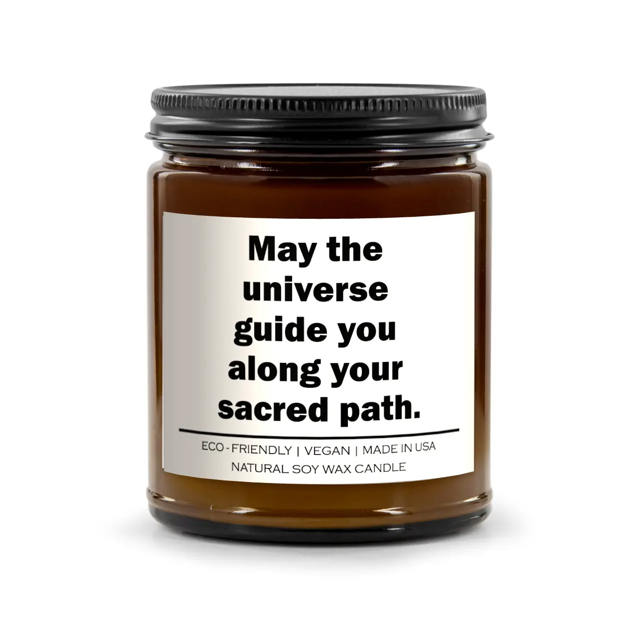 May the universe guide you along your sacred path Candle Red Alcestis