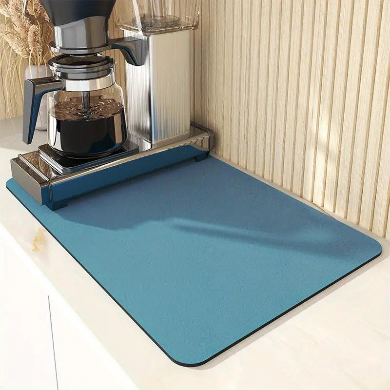 Super Absorbent Dish Drying Mat for Kitchen Counter Champagne Apollo