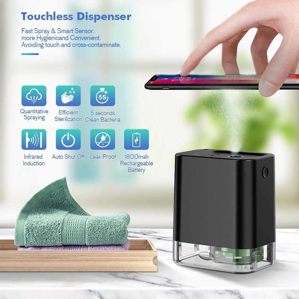 Sanispray Portable Auto Motion Sanitizer Sprayer Salmon Lucky