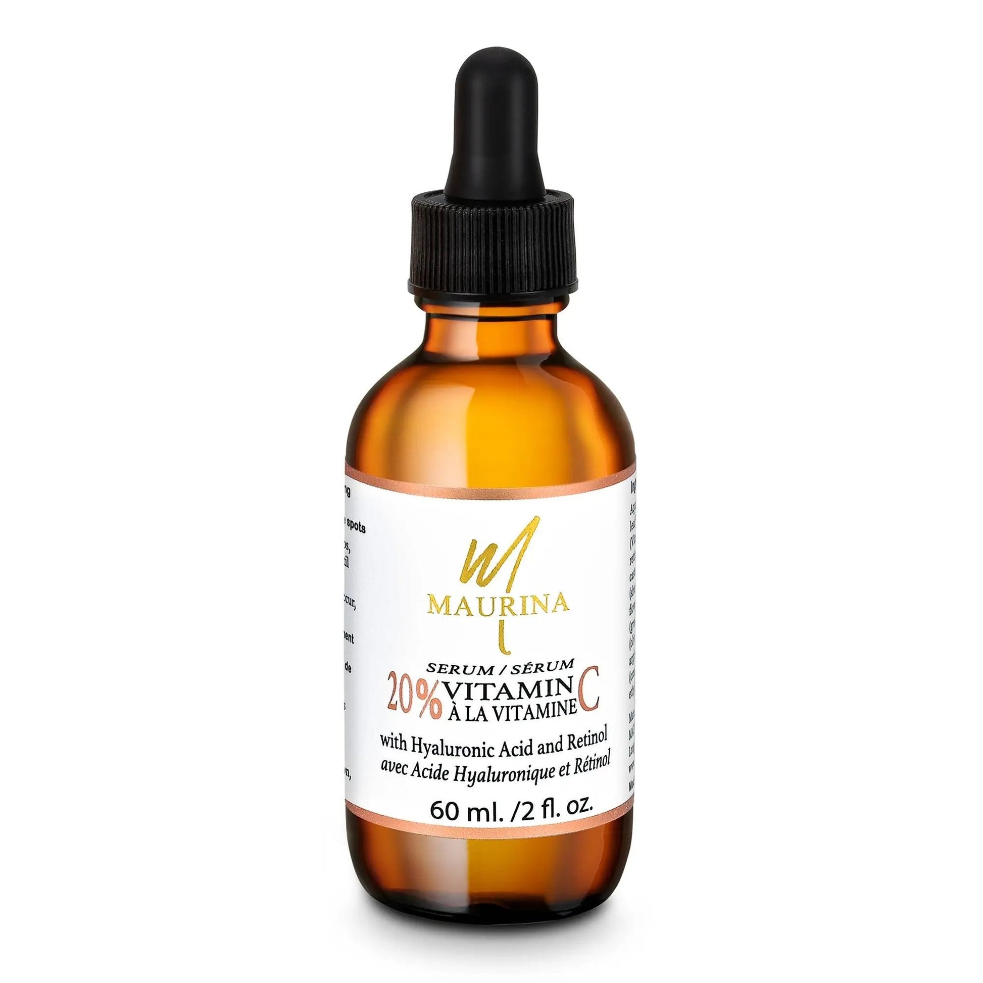 Face Serum -  20% Vitamin C Serum With Hyaluronic Acid And Retinol Orchid Zeus