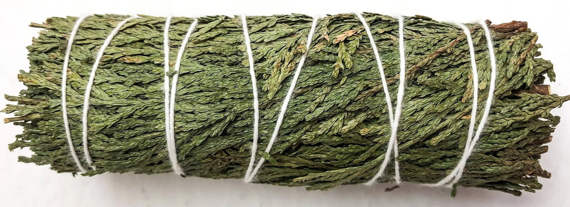 Smudging Herbs - Cedar Smudge Stick - 2 Mini Bundles Alabaster