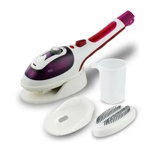 Portable High Quality Handheld Steam Iron Maroon Asteria