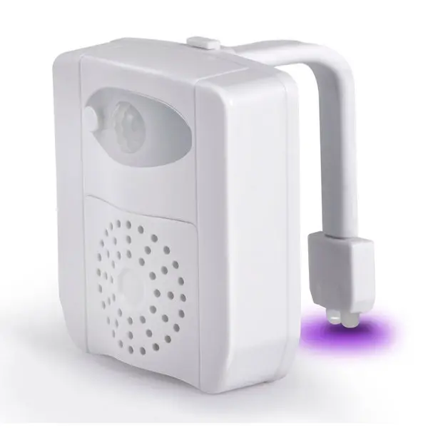 CLEAN BOWL UV Sanitizing Light For Germ Free Toilets With LED Motion Salmon Lucky