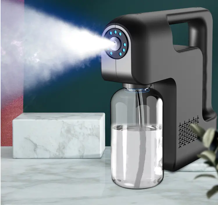 USB Rechargeable Electric Wireless Disinfection Sprayer Maroon Asteria