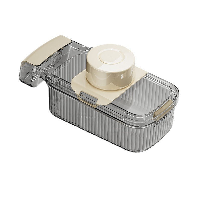 2in1 Multifunctional Vegetable Cutter For Cutting And Draining