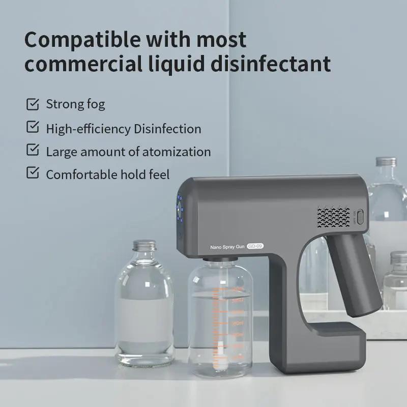USB Rechargeable Electric Wireless Disinfection Sprayer Maroon Asteria