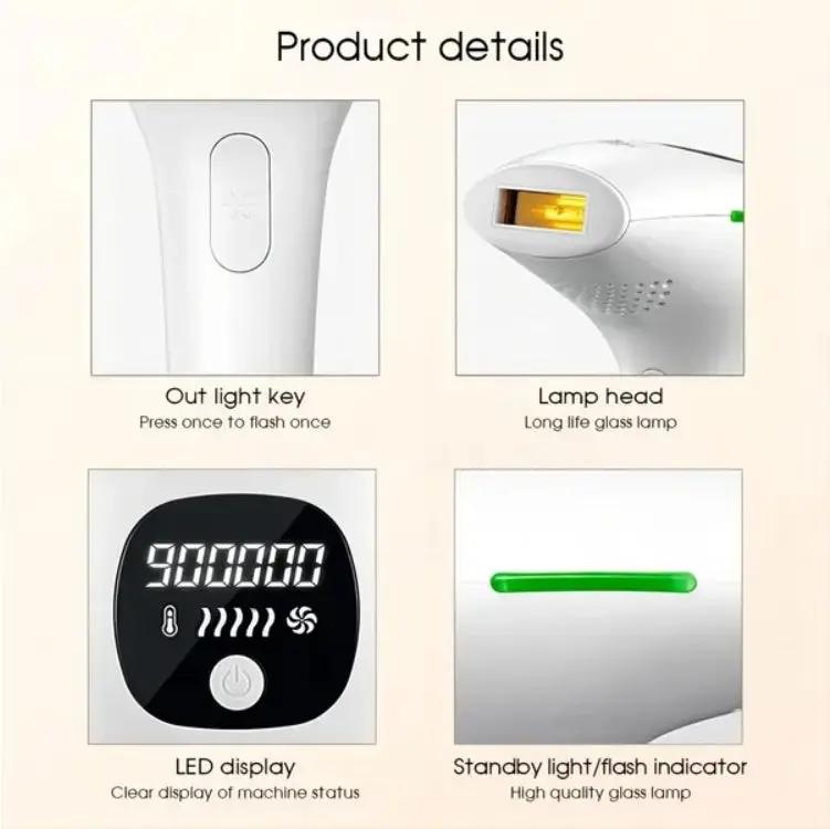 Professional Laser Epilator IPL Hair Removal Body Bikini Leg CJDropshipping
