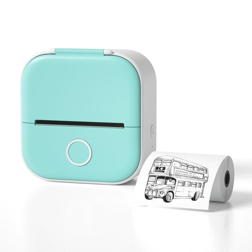 Portable Mini Thermal Label Printer Home Photo Printer Student Wrong