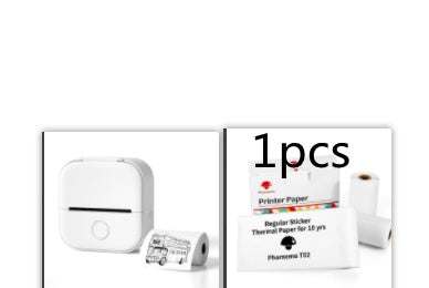 Portable Mini Thermal Label Printer Home Photo Printer Student Wrong Question Printer Bluetooth-compatible Mini Label Printer Price Tag - Shenanigans