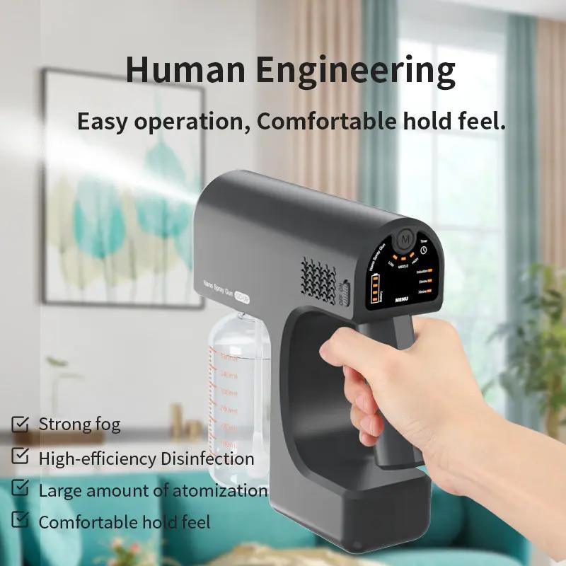 USB Rechargeable Electric Wireless Disinfection Sprayer Maroon Asteria