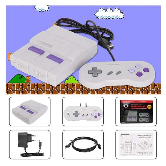 Retro Inspired Game Console With HDMI + 821 Games Loaded Salmon Lucky
