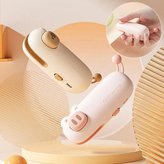 Usb Bag Sealer Portable Rechargeable Mini Bag Sealer For Plastic Bags Crimson Medea