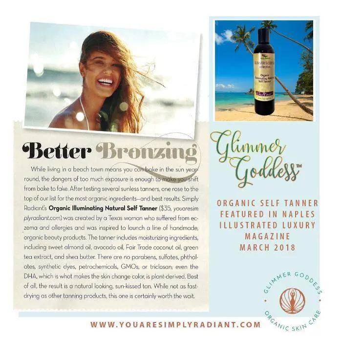 Organic Sunless Tanning Lotion White Thalassa