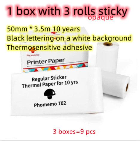 Portable Mini Thermal Label Printer Home Photo Printer Student Wrong Question Printer Bluetooth-compatible Mini Label Printer Price Tag - Shenanigans