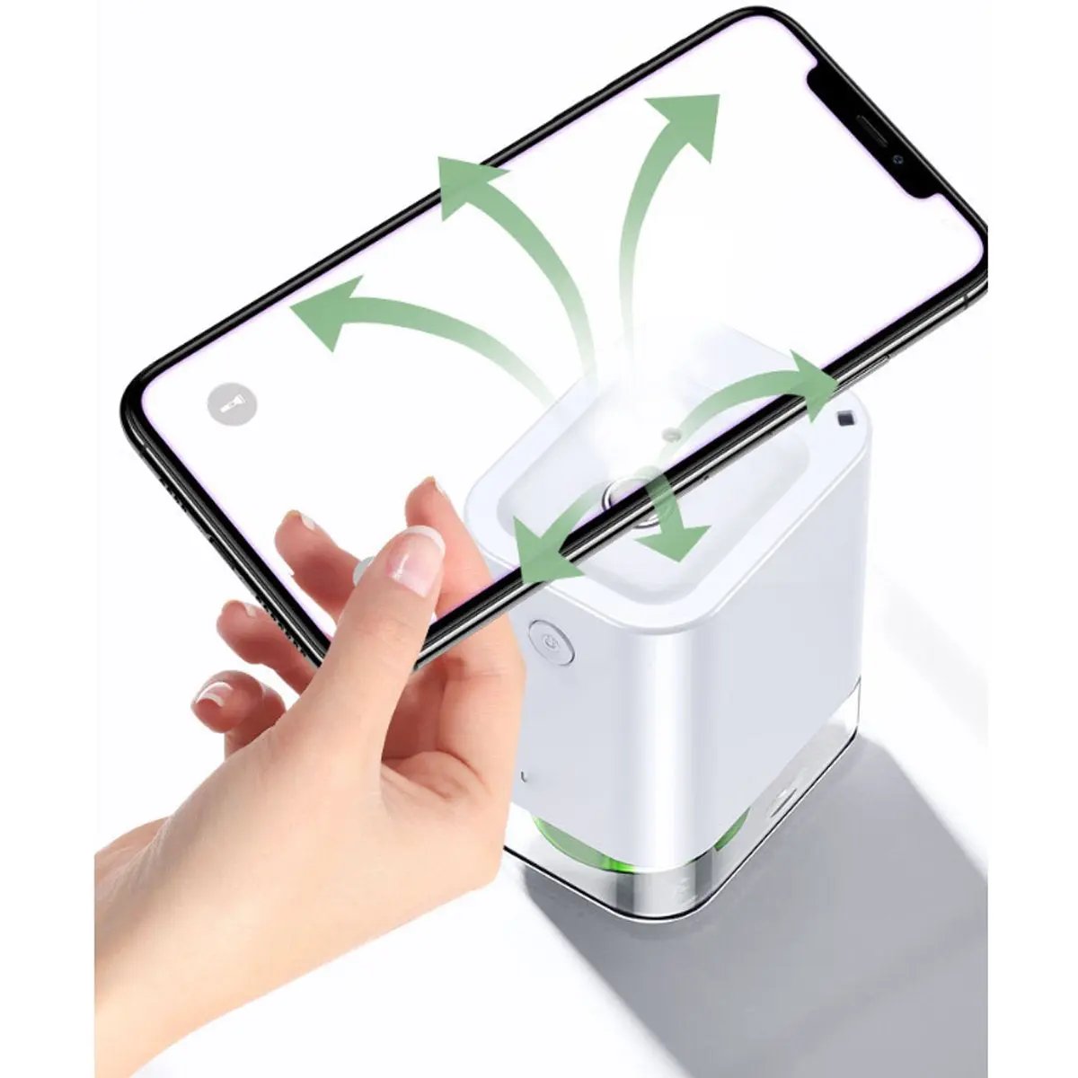 Sanispray Portable Auto Motion Sanitizer Sprayer Salmon Lucky