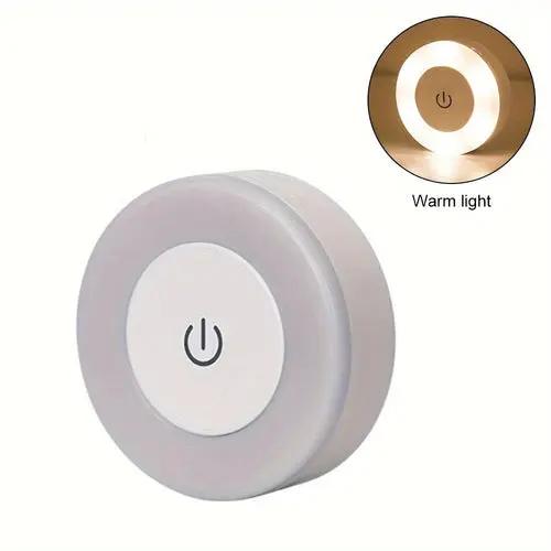 Versatile LED Touch Night Light for Home Decor Champagne Apollo