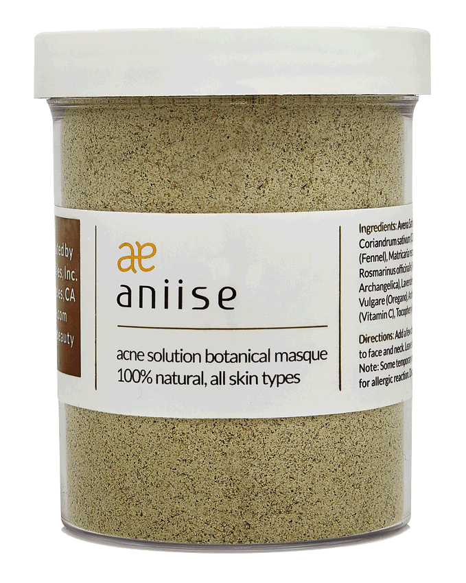 Botanical Acne Mask for Face & Skin Purple Maple