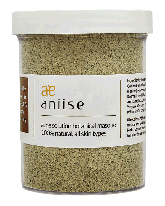 Botanical Acne Mask for Face & Skin Purple Maple