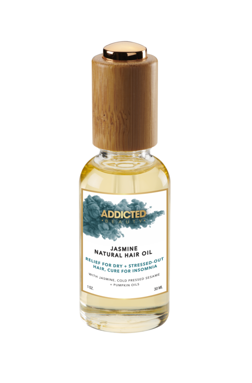Addicted Beauty Jasmine Natural Hair Oil Yellow Bittercress