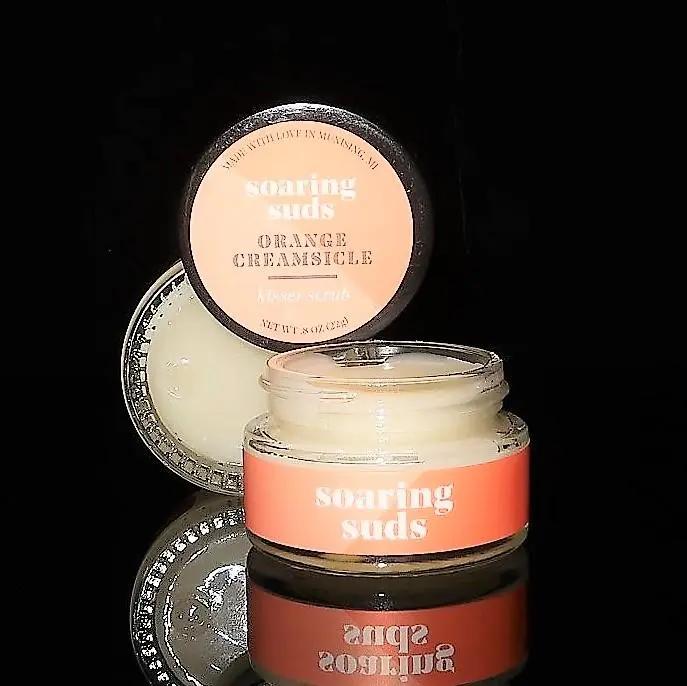 Orange Creamsicle Kisser Scrub Salmon Uranus