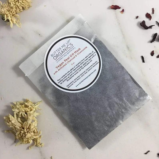 VEGAN Activated Charcoal Peel-Off Mask White Smokey