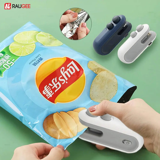 Sealing Machine Rechargable 2 In 1 Bag Mini Heat Sealer Storage Bag AliExpress