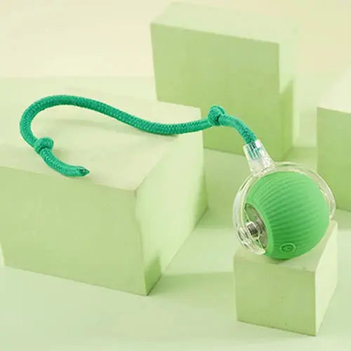 Electric Cat Ball Toys Automatic Rolling Ball Faux Tail Rechargeable AliExpress