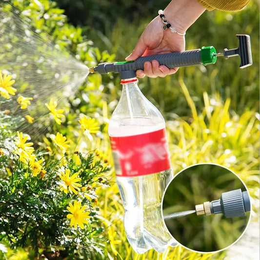 High Pressure Air Pump Manual Sprayer Adjustable Drink Bottle Spray AliExpress