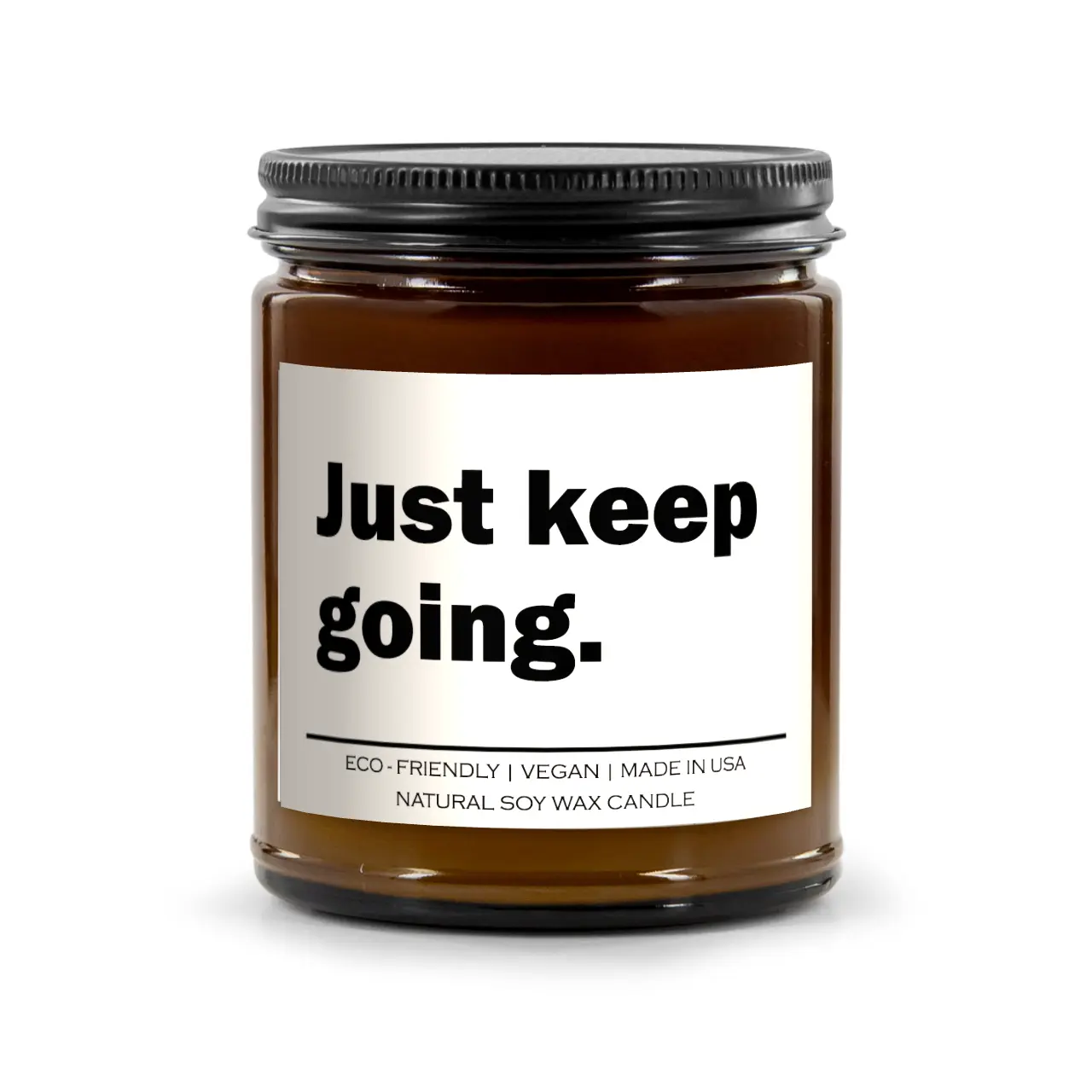 Just keep going Candle Red Alcestis