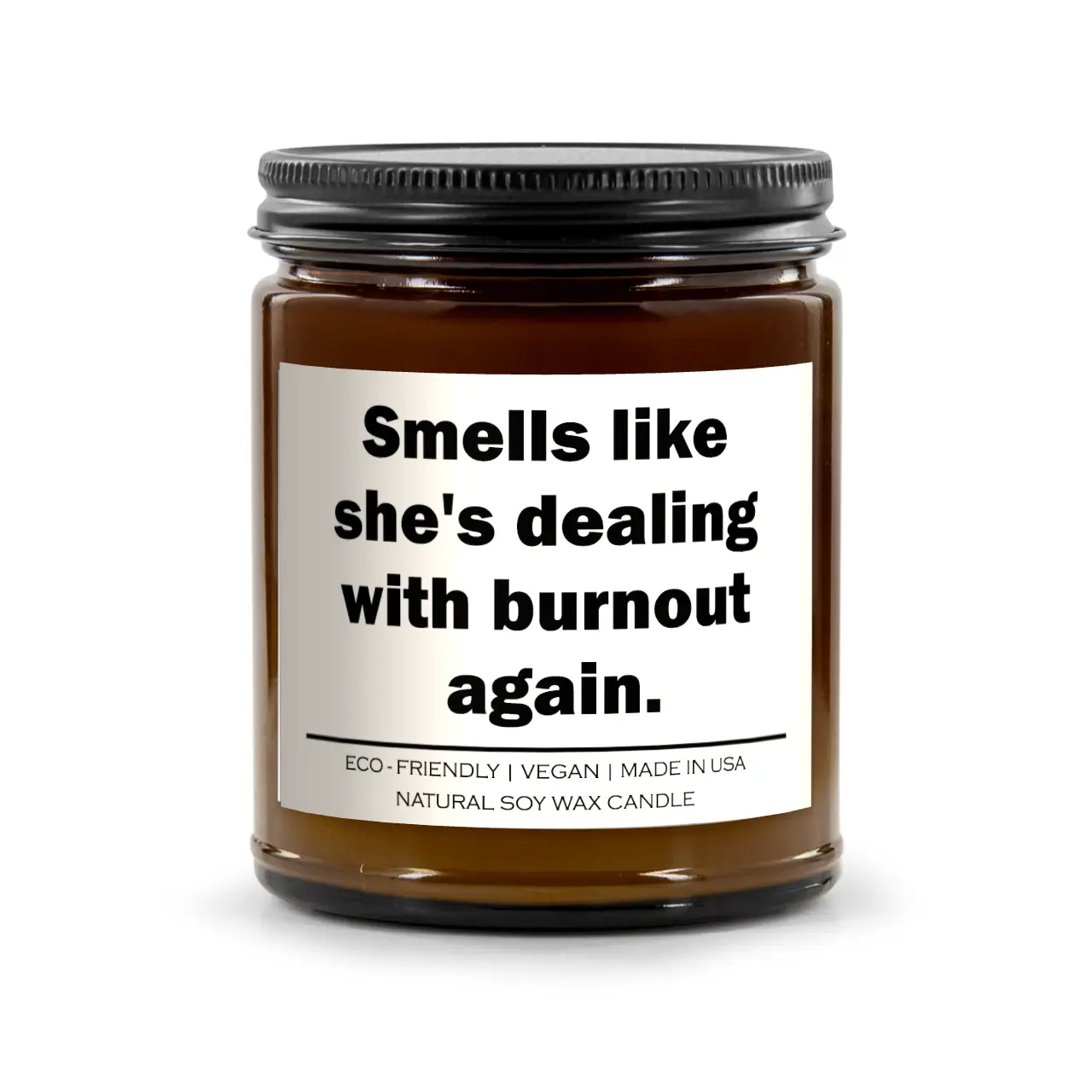 Smells like she's dealing with burnout again Candle Red Alcestis