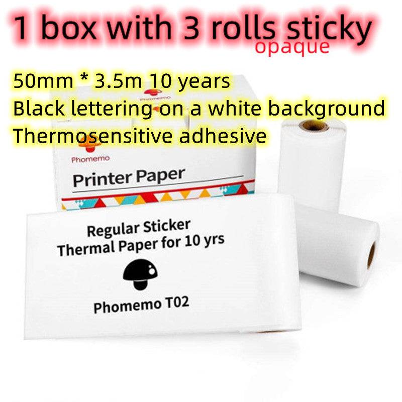 Portable Mini Thermal Label Printer Home Photo Printer Student Wrong Question Printer Bluetooth-compatible Mini Label Printer Price Tag - Shenanigans