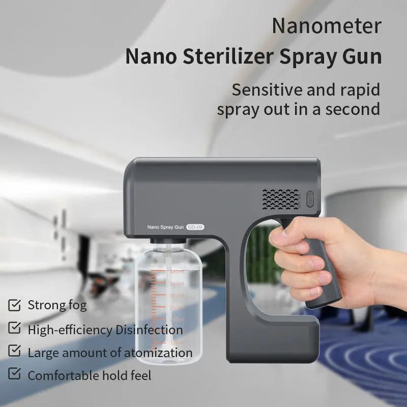 USB Rechargeable Electric Wireless Disinfection Sprayer Maroon Asteria