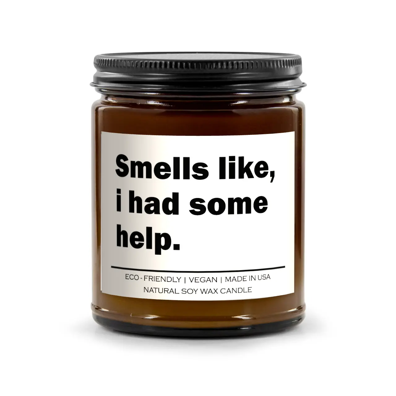 Smells like i had some help Candle Red Alcestis
