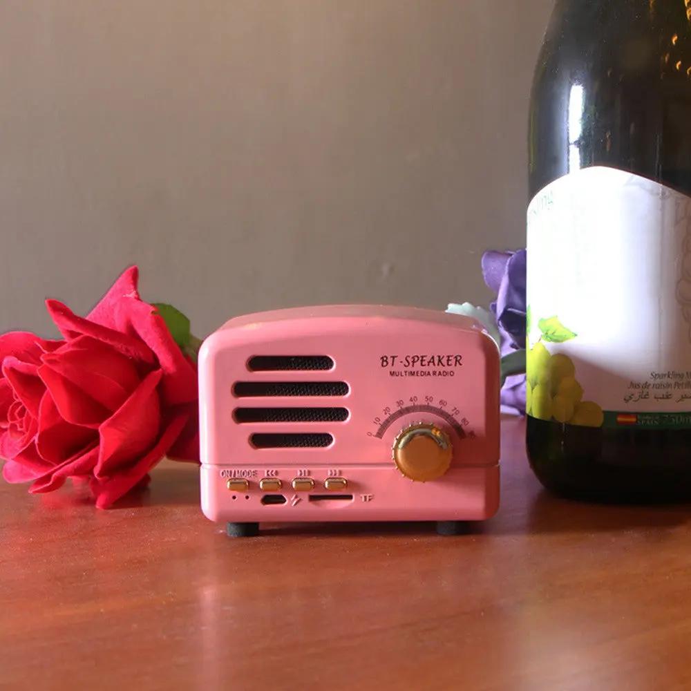 Retro Wireless Mini Speakers Stereo Bluetooth Speakers Teal Simba