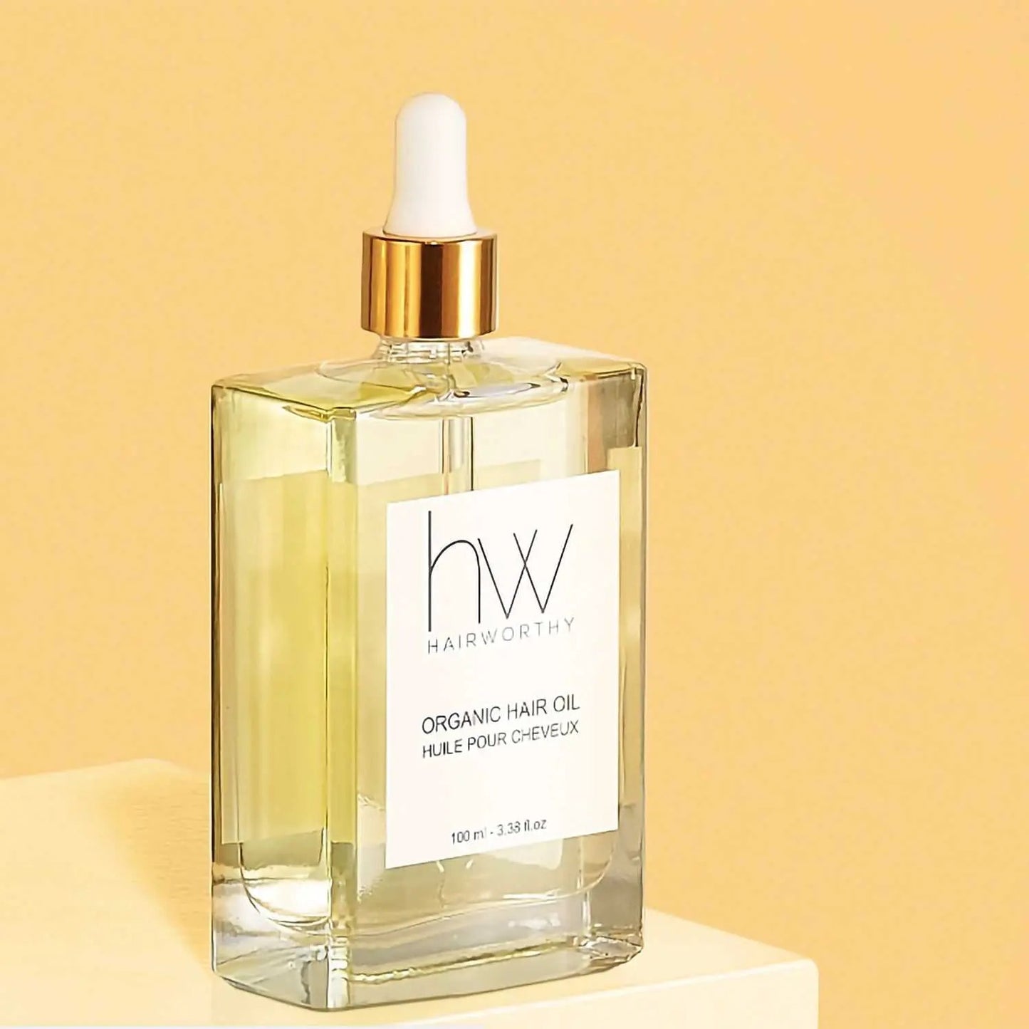 Hairworthy Hairrepair organic hair oil with coconut, argan, jojoba, almond oils for healthier, shiny hair