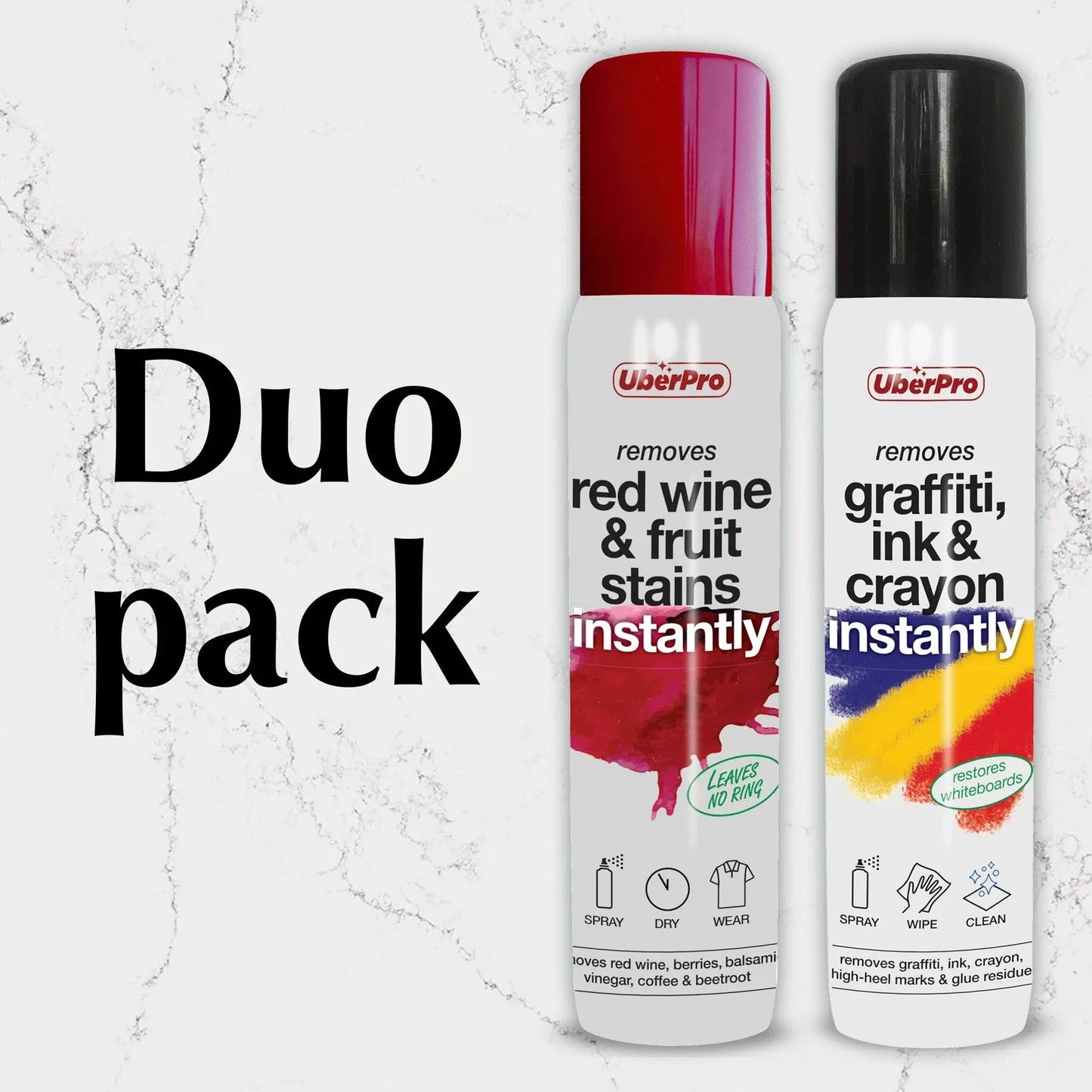Instant Red Wine & Fruit Stain Remover Coral Buckeye