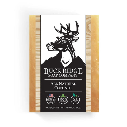 All Natural Coconut Handmade Soap Black Oliver
