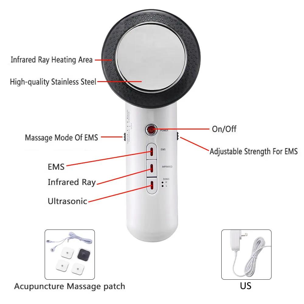 Body Face Lift Ultrasound Body Slimming Massager Teal Simba