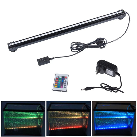 Waterproof Aquarium Fish Tank RGB  Light Teal Simba