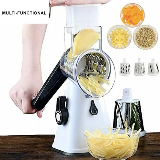 Multi-functional Stainless Steel Kitchen Slicer Grater Kit Yellow Pandora