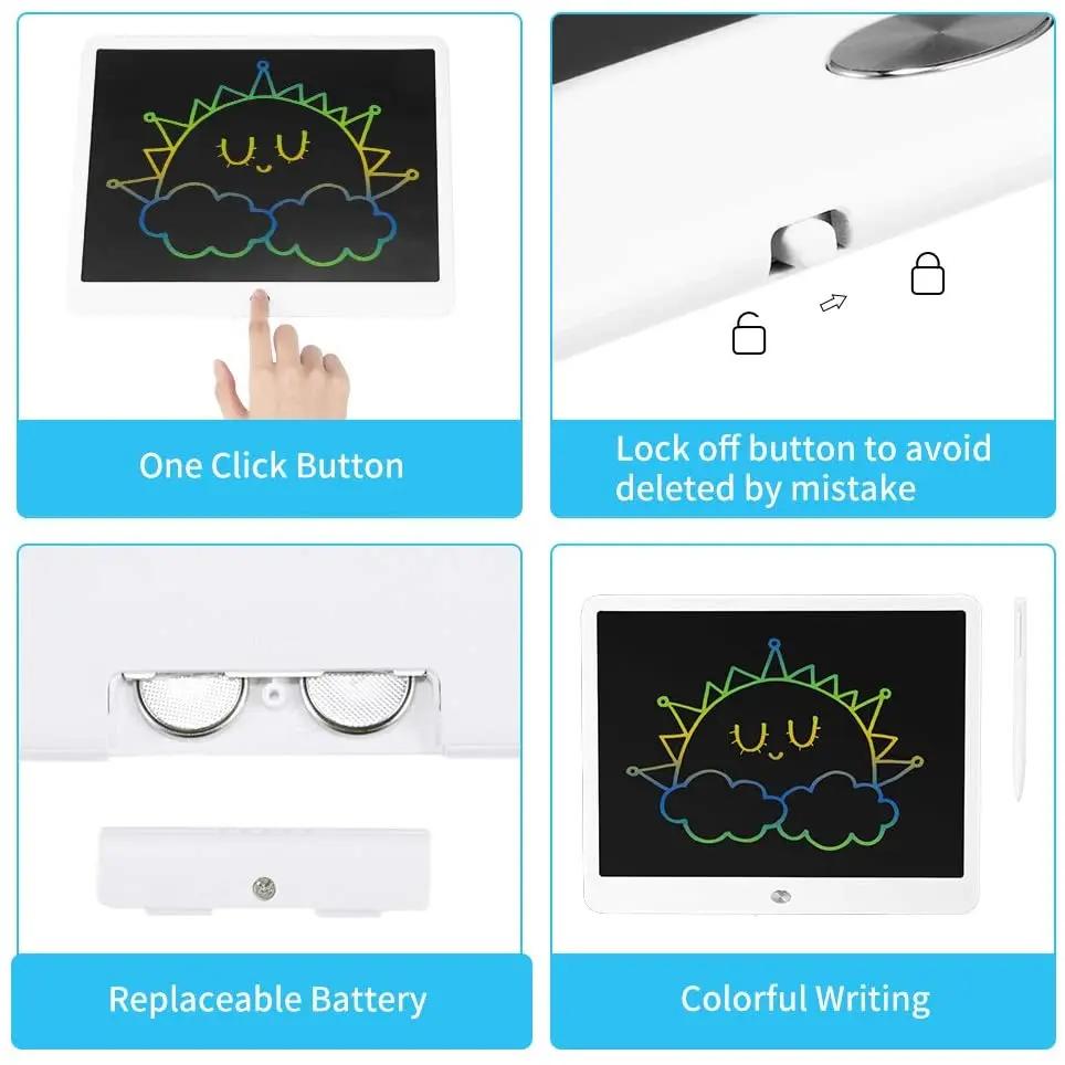 LCD Writing Tablet 15 Inch Kids Drawing Board Teal Simba