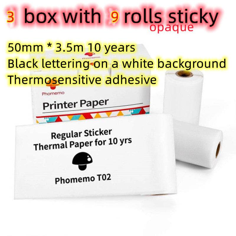 Portable Mini Thermal Label Printer Home Photo Printer Student Wrong Question Printer Bluetooth-compatible Mini Label Printer Price Tag - Shenanigans