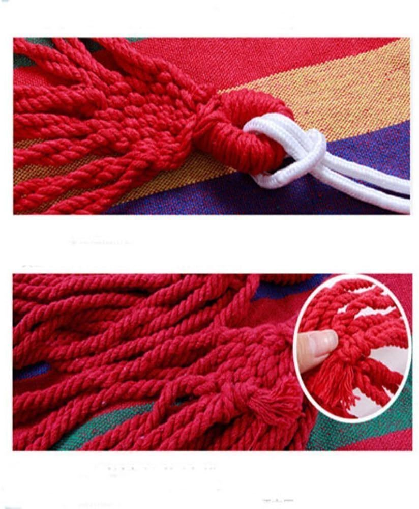 WoneNice™ – Double Cotton Hammock for 2 Persons, Spain Warehouse