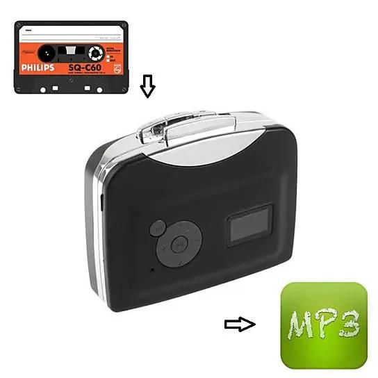 Portable Cassette To MP3 Converter No Computer Needed Salmon Lucky