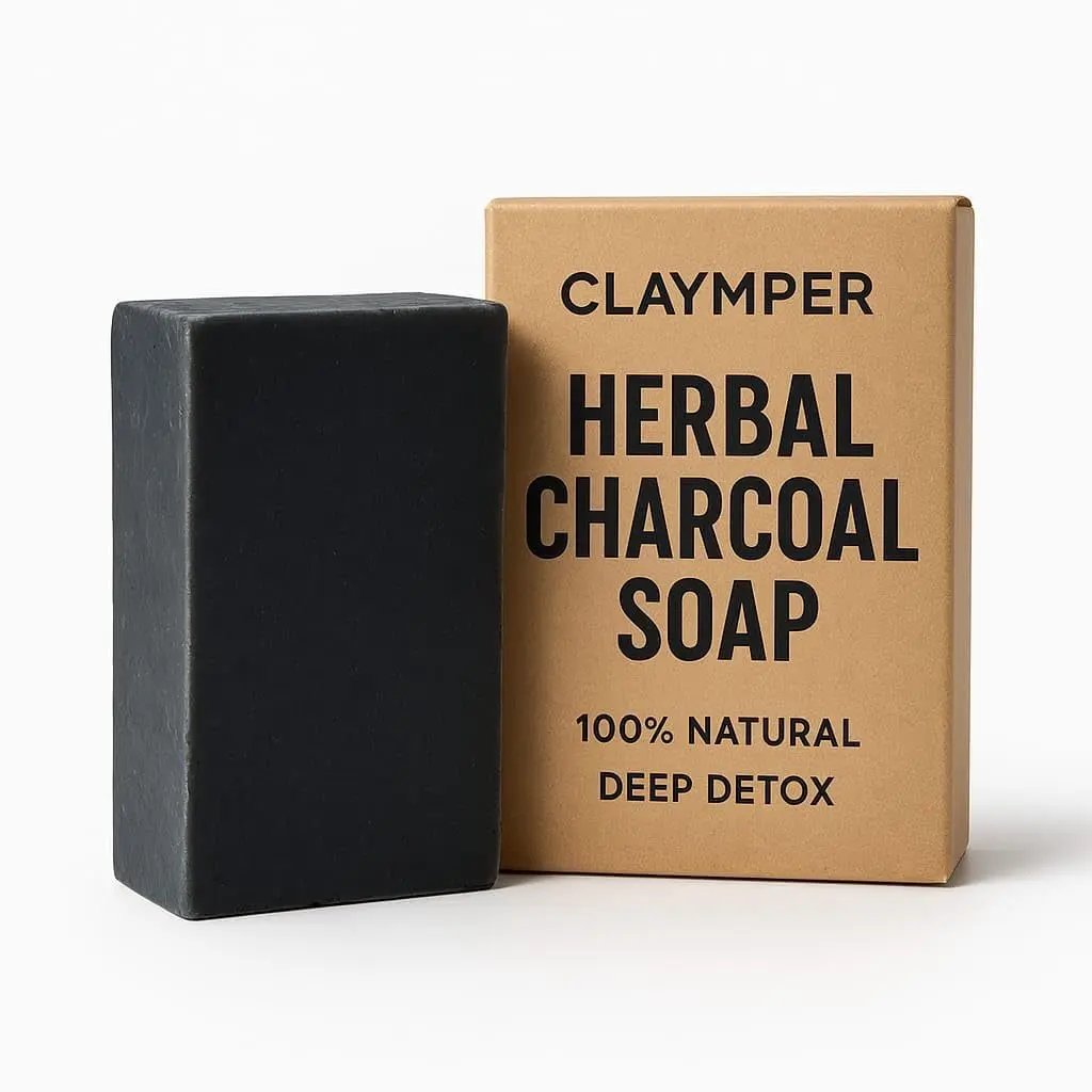 Khadi Charcoal Soap Pack of 4 Amaranth Raspberry