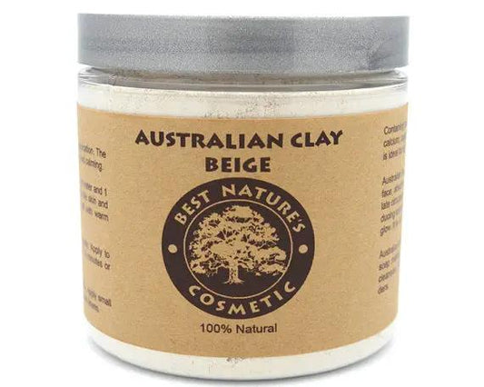 Australian Beige Clay. Detoxify the body and face, Yellow Poppy