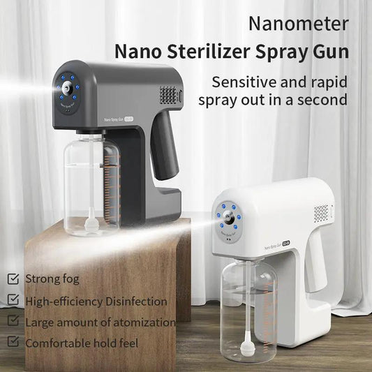 USB Rechargeable Electric Wireless Disinfection Sprayer Maroon Asteria